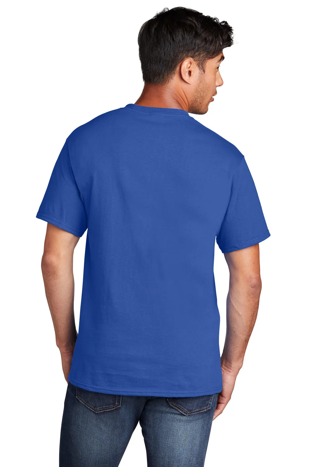 Port & Company Mens Core Short Sleeve Crewneck T-Shirt - True Royal Blue  Buy the latest Clothing Port-Company
