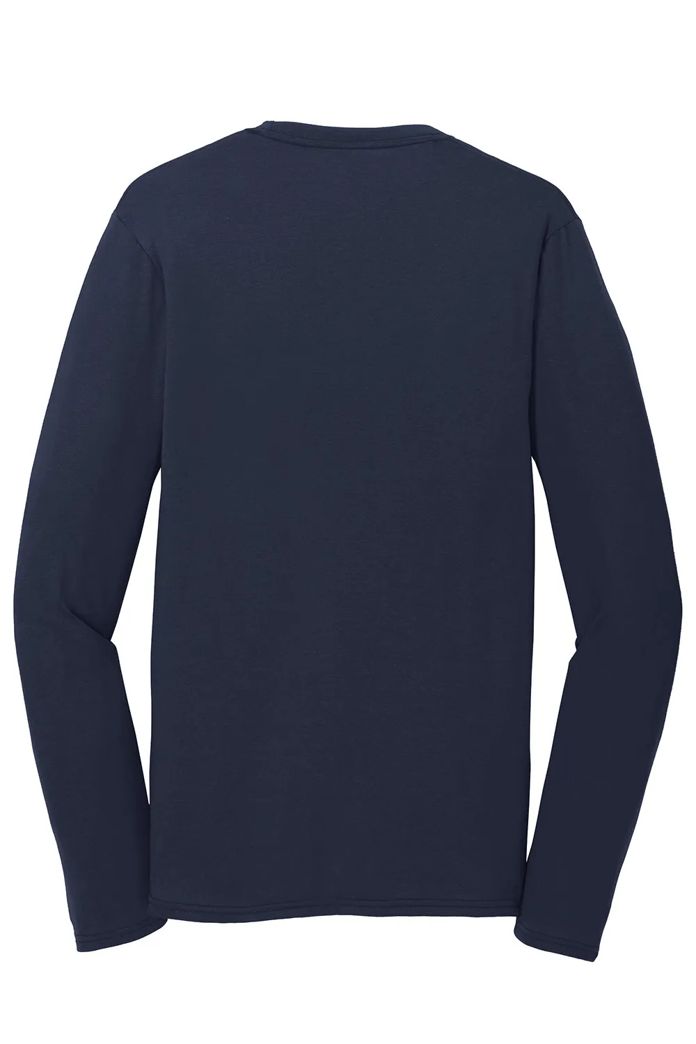 Port & Company Mens Dry Zone Performance Moisture Wicking Long Sleeve Crewneck T-Shirt - Deep Navy Blue  Buy the latest Clothing Port-Company