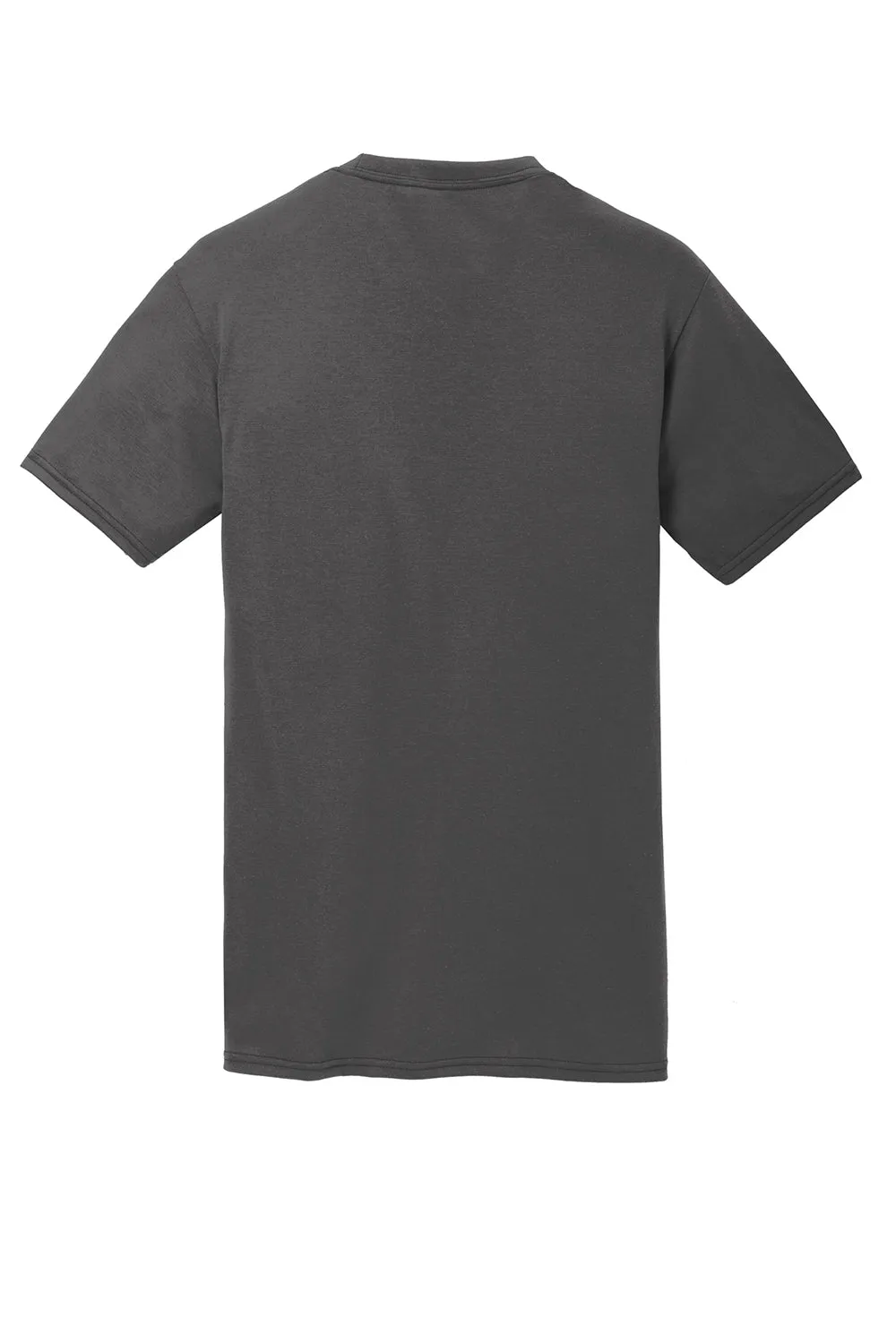 Port & Company Mens Dry Zone Performance Moisture Wicking Short Sleeve Crewneck T-Shirt - Charcoal Grey  Buy the latest Clothing Port-Company