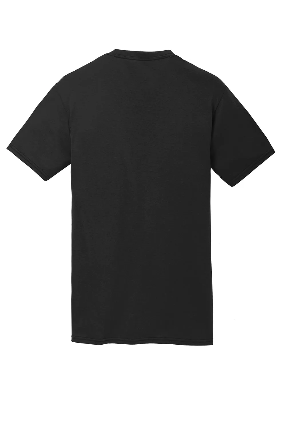 Port & Company Mens Dry Zone Performance Moisture Wicking Short Sleeve Crewneck T-Shirt - Jet Black  Buy the latest Clothing Port-Company