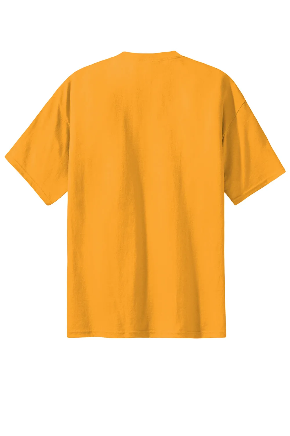 Port & Company Mens Essential Short Sleeve Crewneck T-Shirt - Gold  Buy the latest Clothing Port-Company