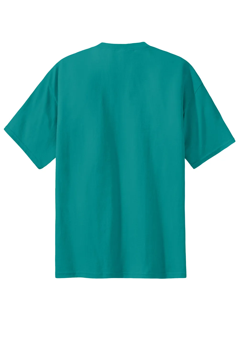 Port & Company Mens Essential Short Sleeve Crewneck T-Shirt - Jade Green  Buy the latest Clothing Port-Company