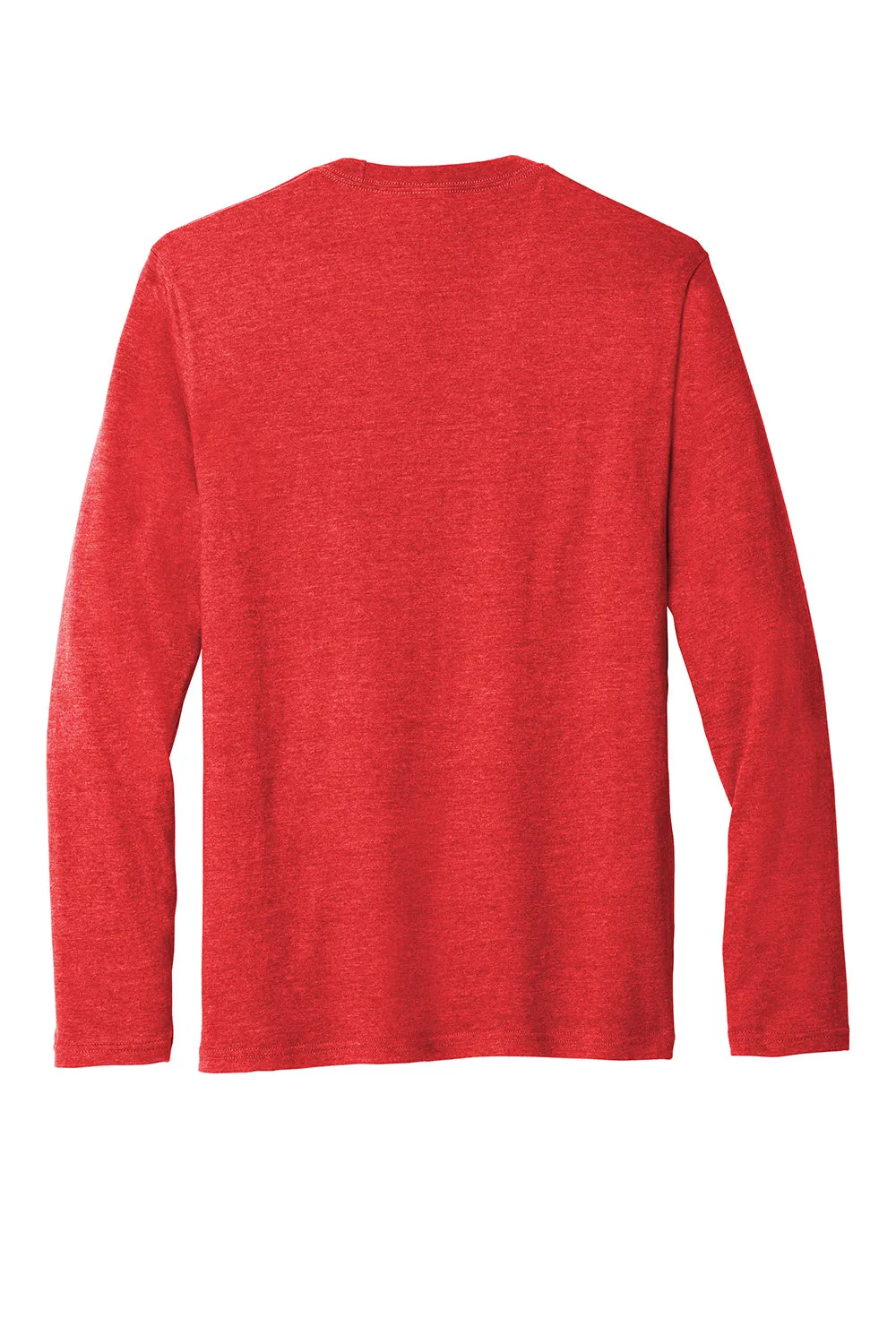 Port & Company Mens Fan Favorite Long Sleeve Crewneck T-Shirt - Heather Bright Red  Buy the latest Clothing Port-Company