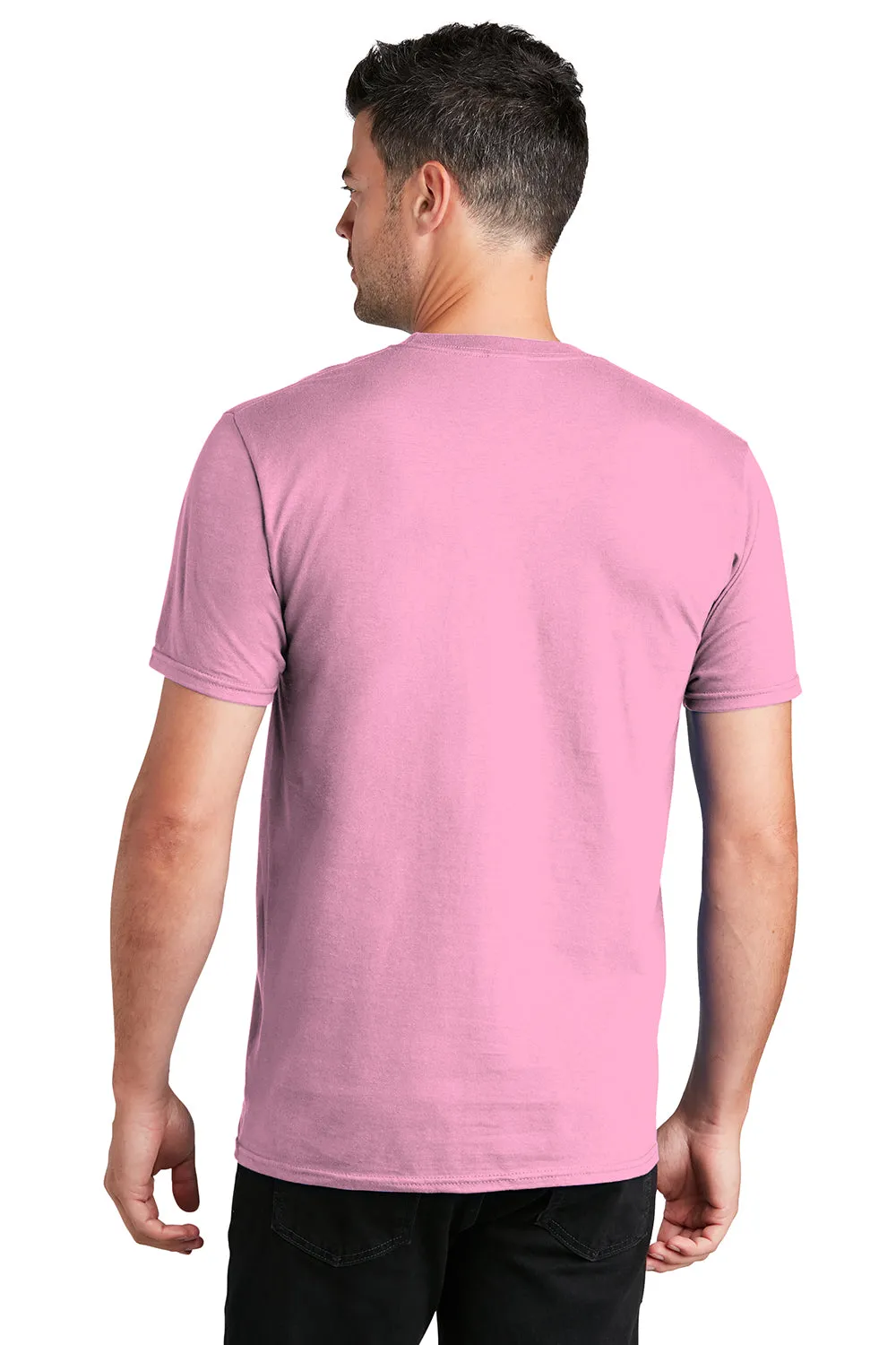 Port & Company Mens Fan Favorite Short Sleeve Crewneck T-Shirt - Candy Pink  Buy the latest Clothing Port-Company