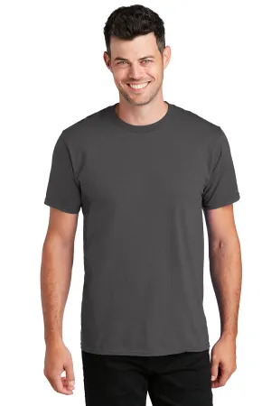 Port & Company Mens Fan Favorite Short Sleeve Crewneck T-Shirt - Charcoal Grey  Buy the latest Clothing Port-Company