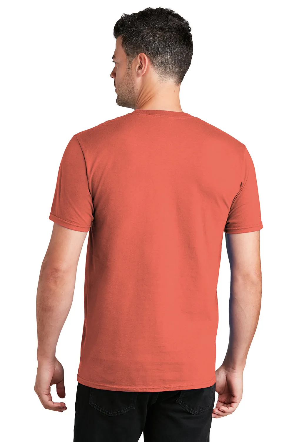 Port & Company Mens Fan Favorite Short Sleeve Crewneck T-Shirt - Coral  Buy the latest Clothing Port-Company
