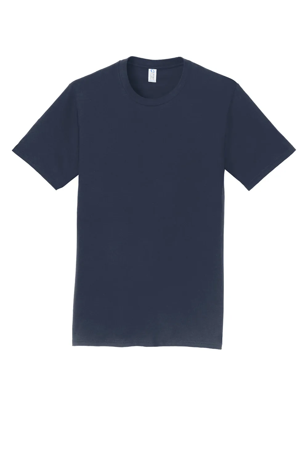 Port & Company Mens Fan Favorite Short Sleeve Crewneck T-Shirt - Deep Navy Blue  Buy the latest Clothing Port-Company