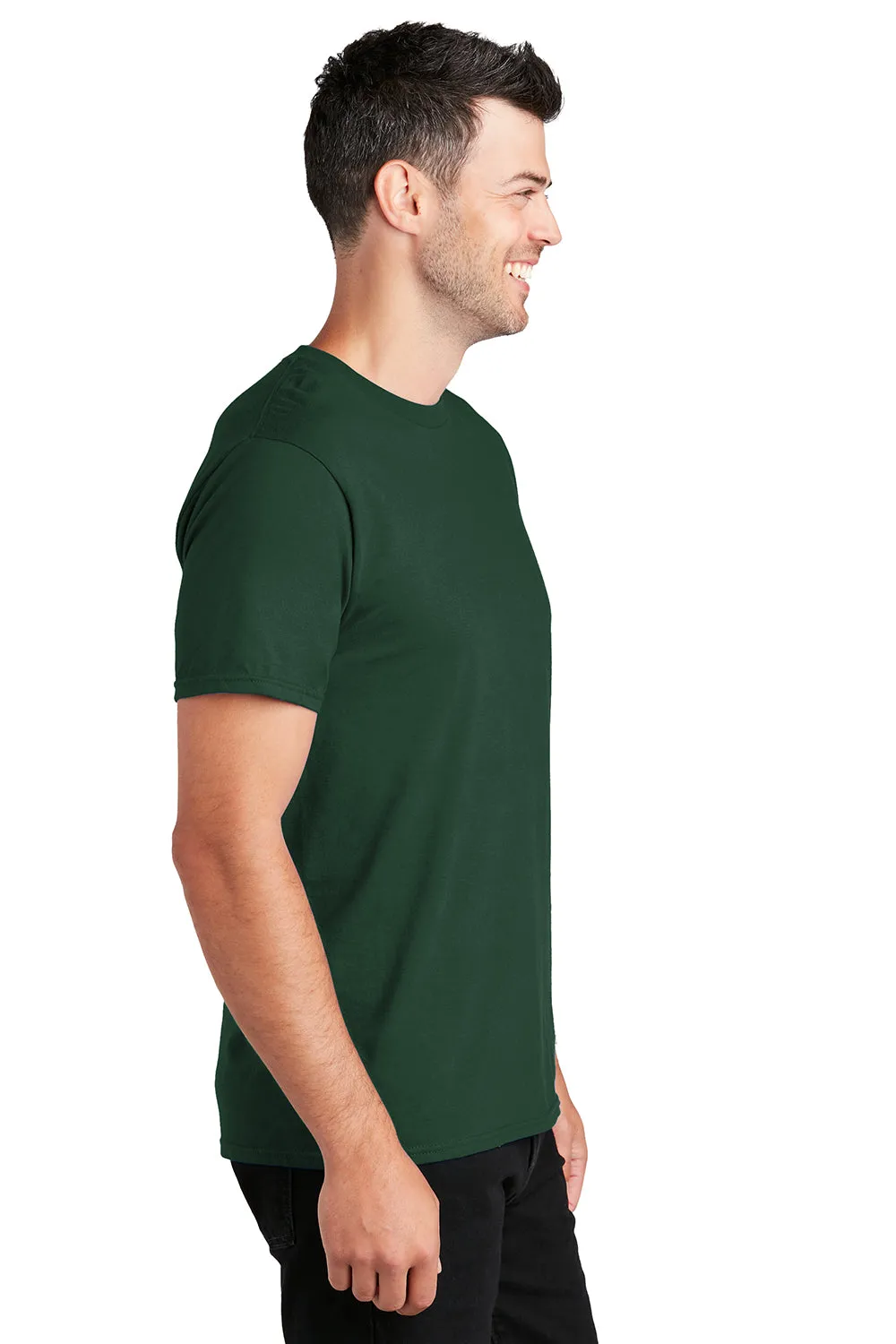 Port & Company Mens Fan Favorite Short Sleeve Crewneck T-Shirt - Forest Green  Buy the latest Clothing Port-Company