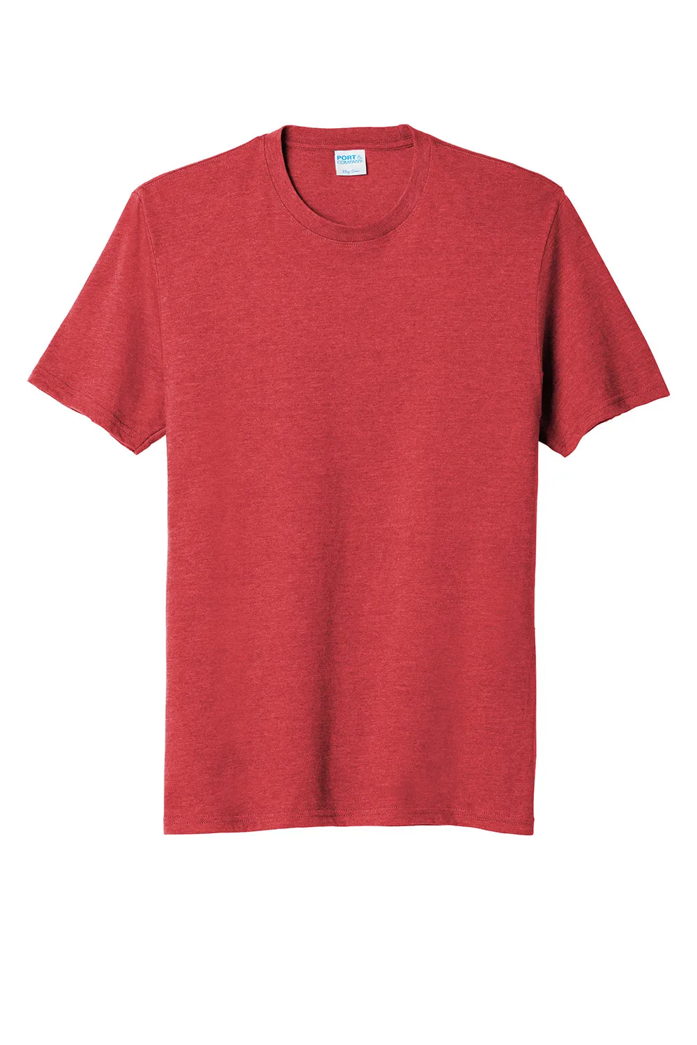 Port & Company Mens Fan Favorite Short Sleeve Crewneck T-Shirt - Heather Team Cardinal Red  Buy the latest Clothing Port-Company