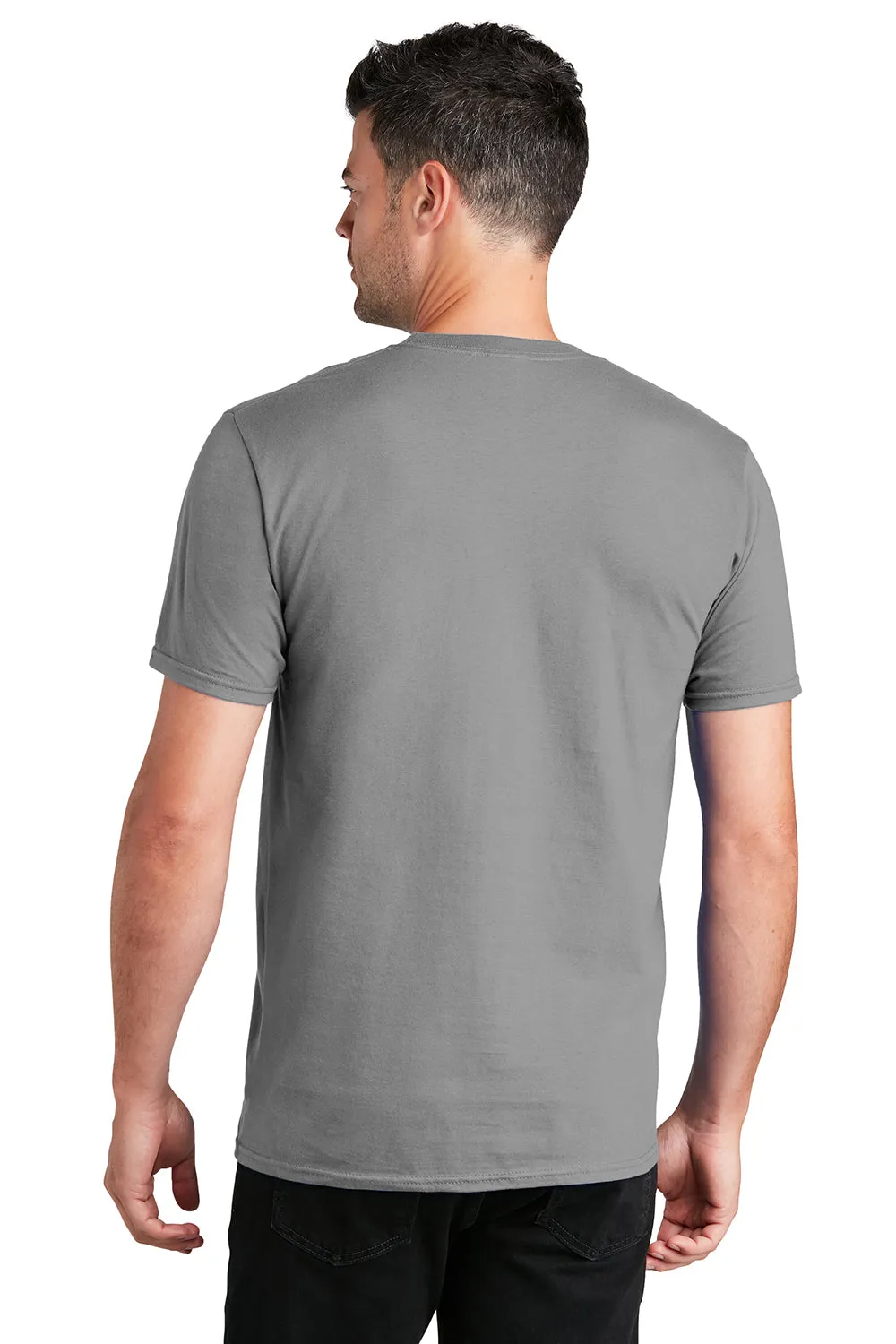 Port & Company Mens Fan Favorite Short Sleeve Crewneck T-Shirt - Medium Grey  Buy the latest Clothing Port-Company