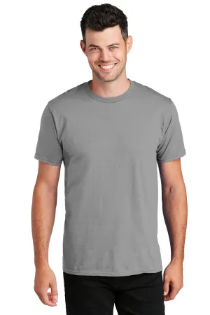 Port & Company Mens Fan Favorite Short Sleeve Crewneck T-Shirt - Medium Grey  Buy the latest Clothing Port-Company