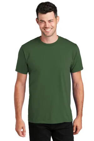 Port & Company Mens Fan Favorite Short Sleeve Crewneck T-Shirt - Olive Green  Buy the latest Clothing Port-Company