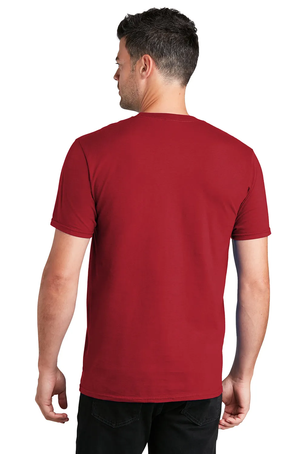Port & Company Mens Fan Favorite Short Sleeve Crewneck T-Shirt - Team Cardinal Red  Buy the latest Clothing Port-Company