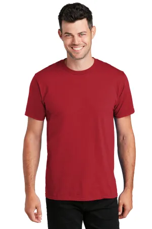 Port & Company Mens Fan Favorite Short Sleeve Crewneck T-Shirt - Team Cardinal Red  Buy the latest Clothing Port-Company