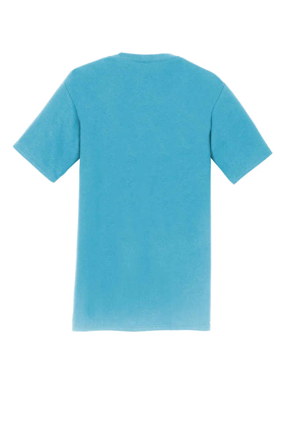 Port & Company Mens Fan Favorite Short Sleeve Crewneck T-Shirt - Tidal Wave Blue  Buy the latest Clothing Port-Company