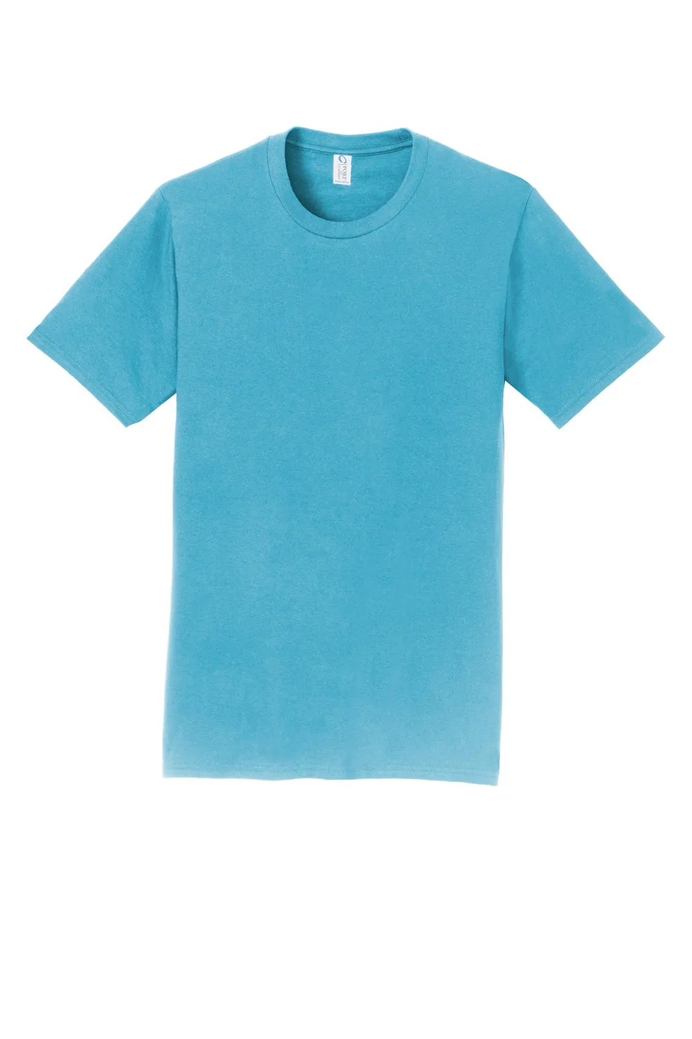 Port & Company Mens Fan Favorite Short Sleeve Crewneck T-Shirt - Tidal Wave Blue  Buy the latest Clothing Port-Company