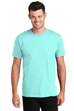 Port & Company Mens Fan Favorite Short Sleeve Crewneck T-Shirt - True Celadon Blue  Buy the latest Clothing Port-Company