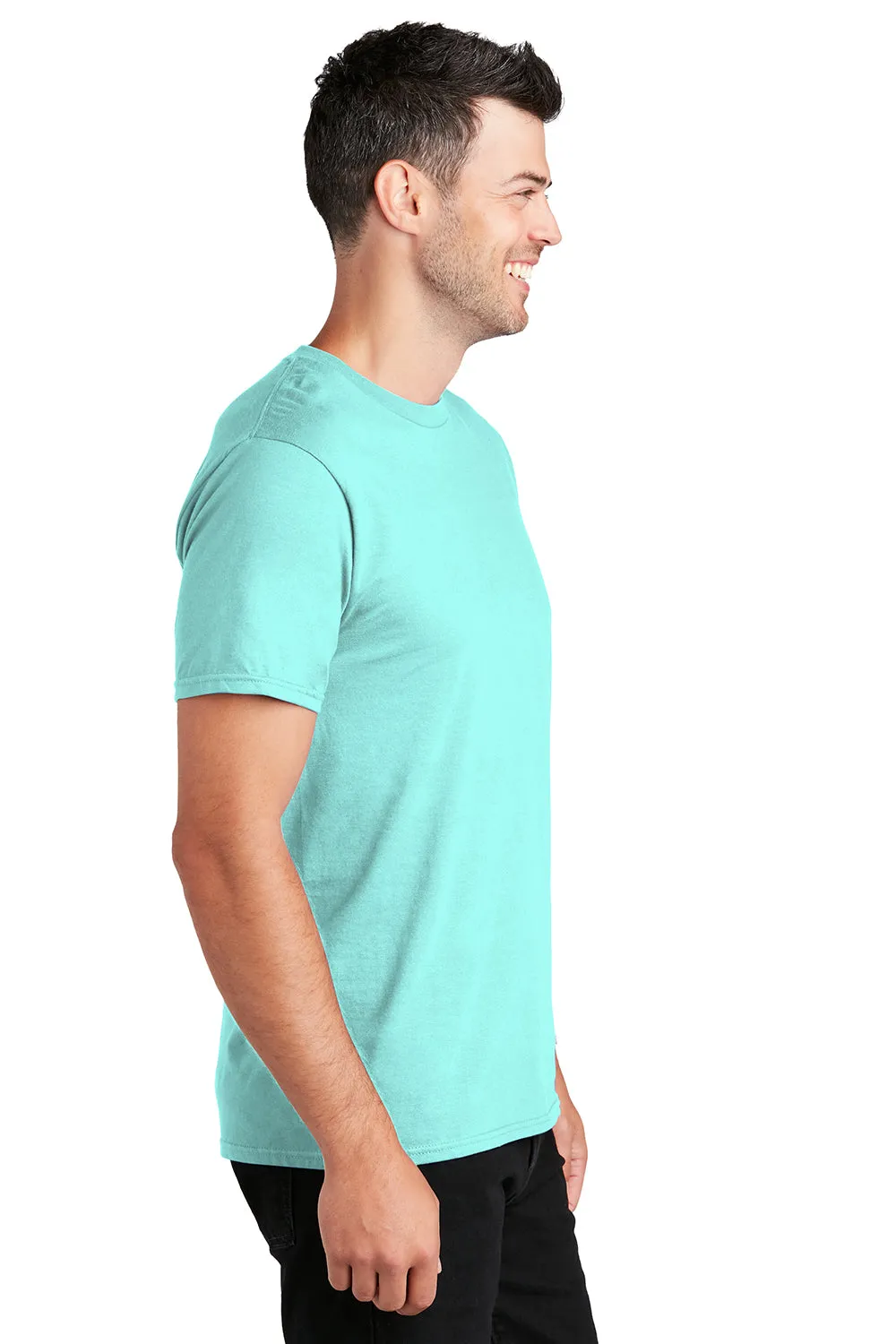 Port & Company Mens Fan Favorite Short Sleeve Crewneck T-Shirt - True Celadon Blue  Buy the latest Clothing Port-Company