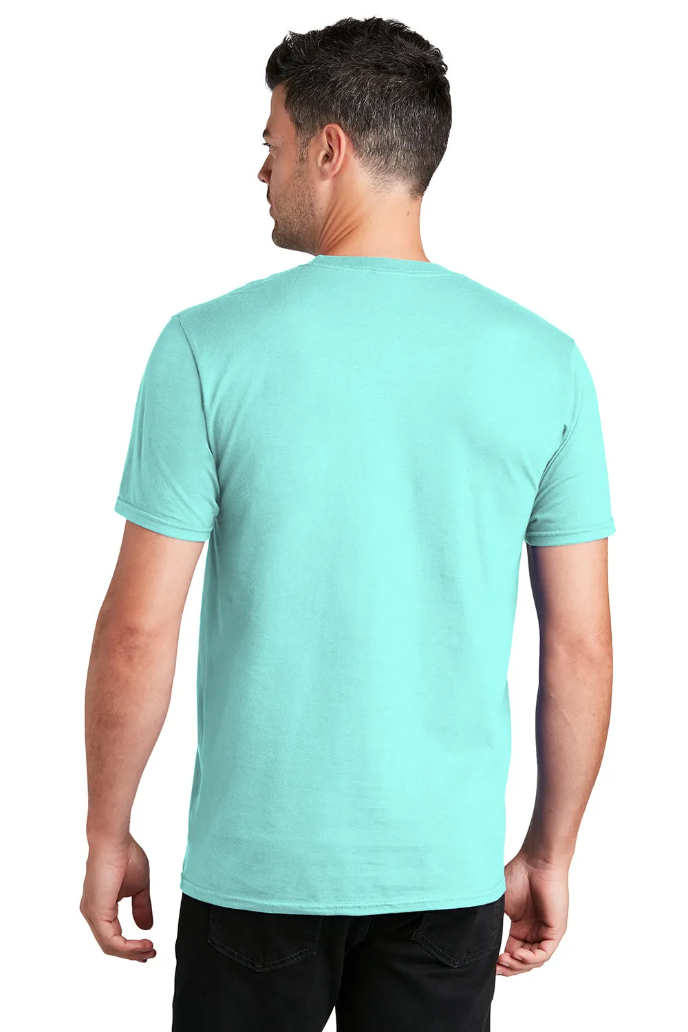 Port & Company Mens Fan Favorite Short Sleeve Crewneck T-Shirt - True Celadon Blue  Buy the latest Clothing Port-Company
