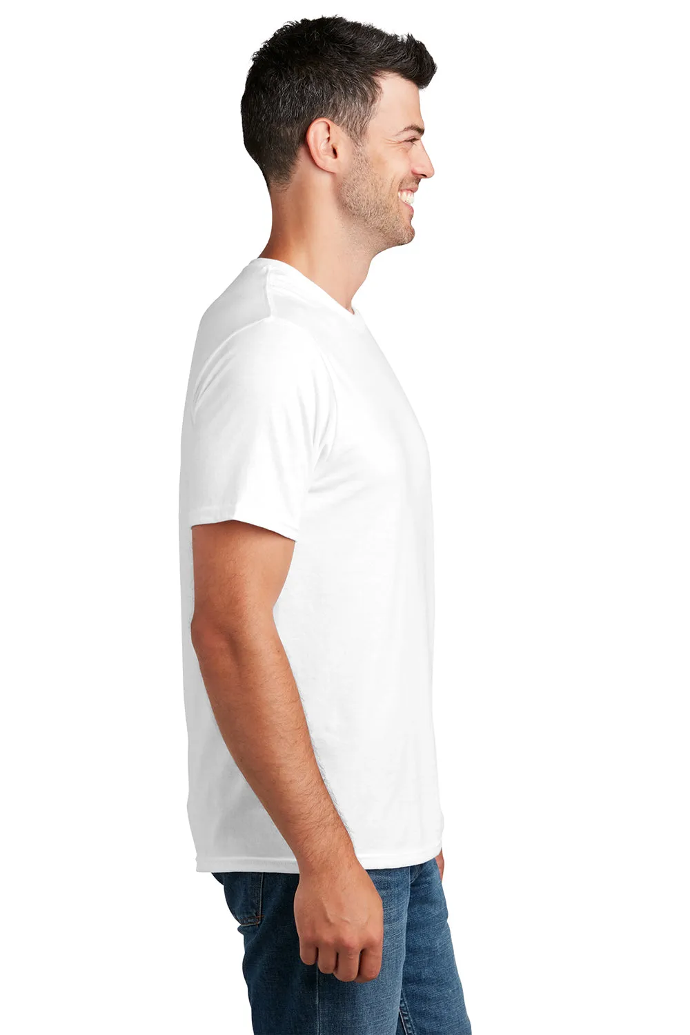 Port & Company Mens Fan Favorite Short Sleeve Crewneck T-Shirt - White  Buy the latest Clothing Port-Company
