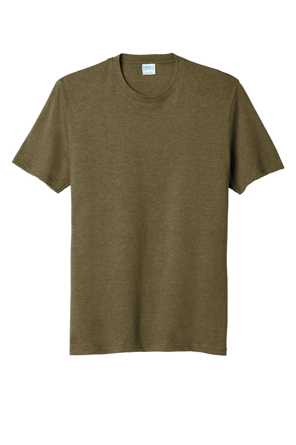 Port & Company Mens Short Sleeve Crewneck T-Shirt - Heather Coyote Brown  Buy the latest Clothing Port-Company