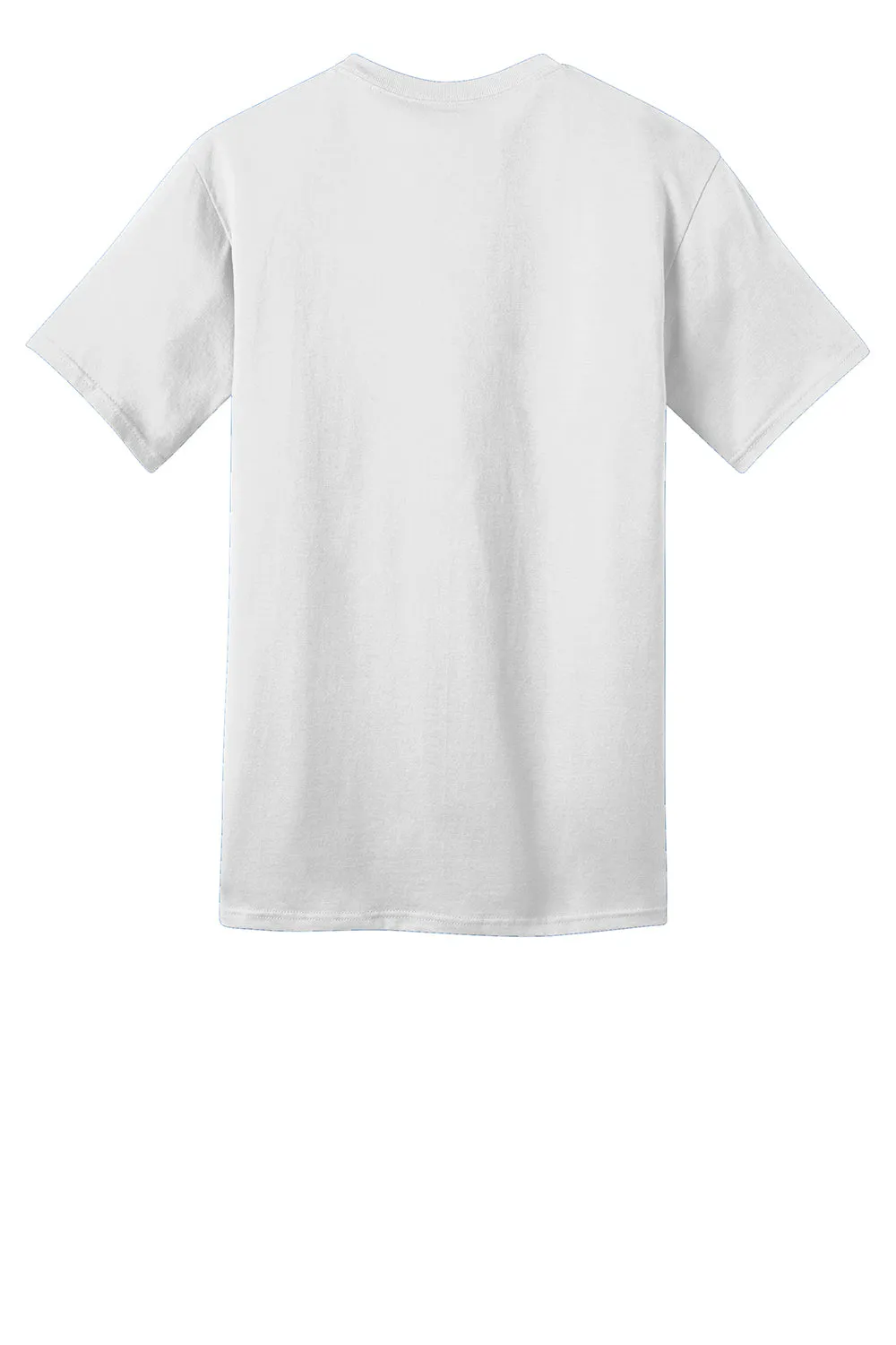 Port & Company Mens Short Sleeve Crewneck T-Shirt - White  Buy the latest Clothing Port-Company