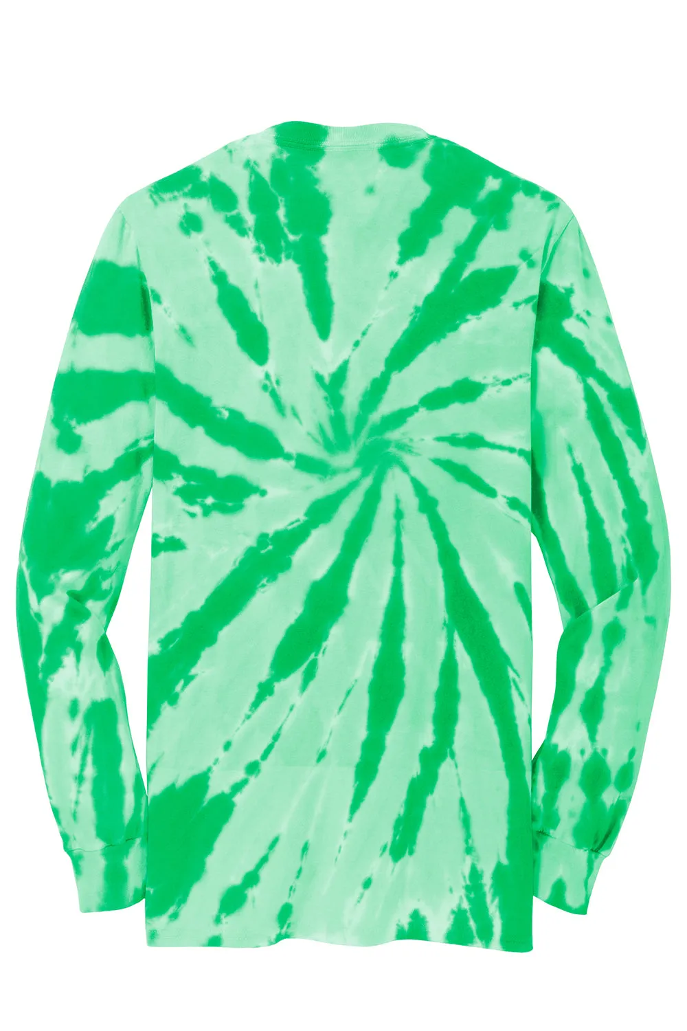 Port & Company Mens Tie-Dye Long Sleeve Crewneck T-Shirt - Kelly Green  Buy the latest Clothing Port-Company