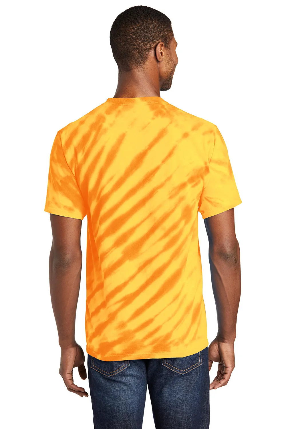 Port & Company Mens Tie-Dye Short Sleeve Crewneck T-Shirt - Gold  Buy the latest Clothing Port-Company