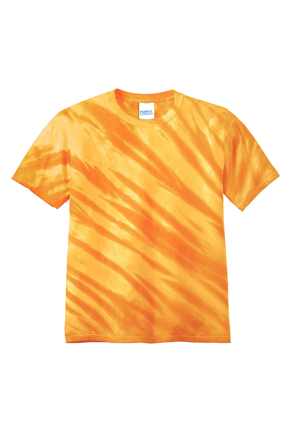 Port & Company Mens Tie-Dye Short Sleeve Crewneck T-Shirt - Gold  Buy the latest Clothing Port-Company
