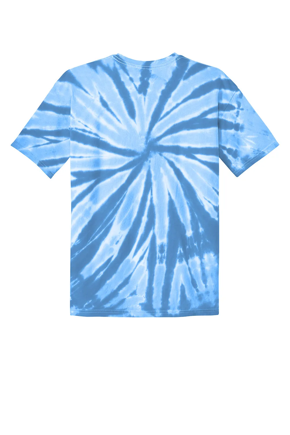 Port & Company Mens Tie-Dye Short Sleeve Crewneck T-Shirt - Light Blue  Buy the latest Clothing Port-Company