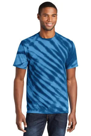 Port & Company Mens Tie-Dye Short Sleeve Crewneck T-Shirt - Navy Blue  Buy the latest Clothing Port-Company
