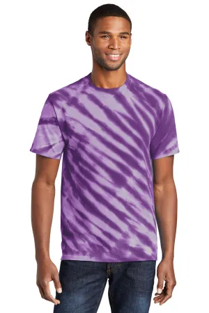 Port & Company Mens Tie-Dye Short Sleeve Crewneck T-Shirt - Purple  Buy the latest Clothing Port-Company