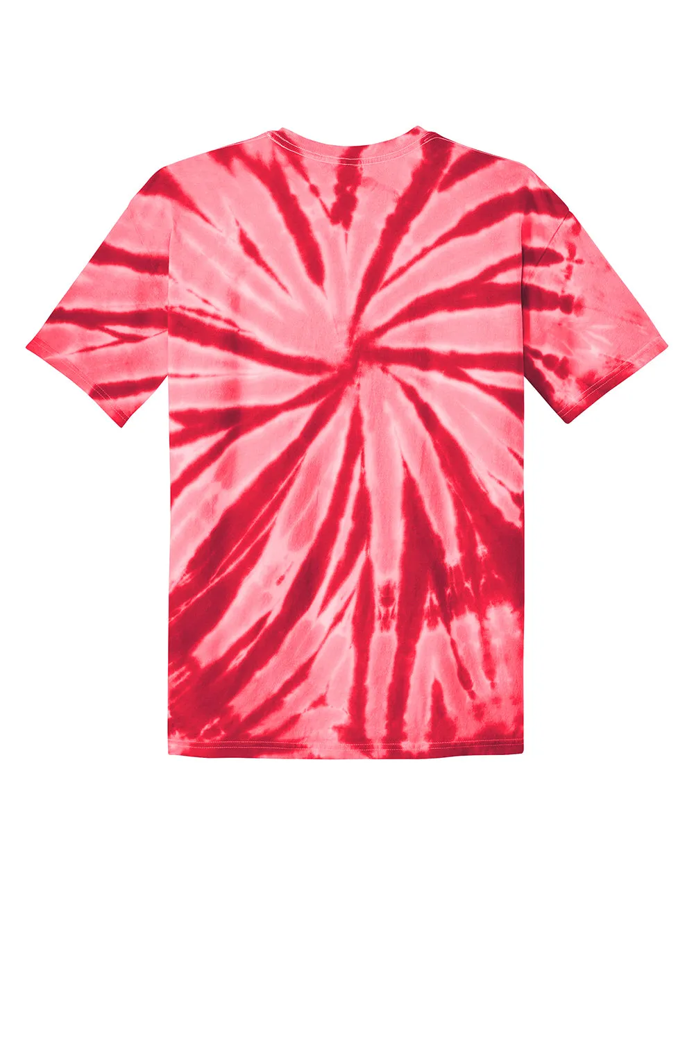 Port & Company Mens Tie-Dye Short Sleeve Crewneck T-Shirt - Red  Buy the latest Clothing Port-Company