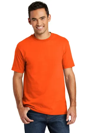Port & Company Mens USA Made Short Sleeve Crewneck T-Shirt - Safety Orange - Closeout  Buy the latest Clothing Port-Company