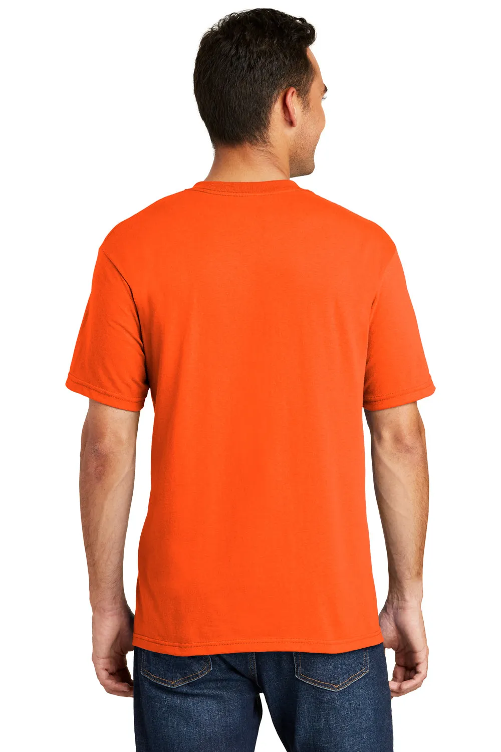 Port & Company Mens USA Made Short Sleeve Crewneck T-Shirt - Safety Orange - Closeout  Buy the latest Clothing Port-Company