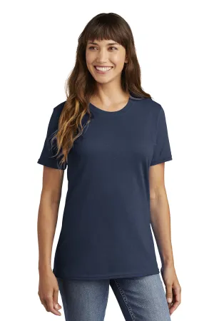 Port & Company Womens Core Short Sleeve Crewneck T-Shirt - Navy Blue  Buy the latest Clothing Port-Company
