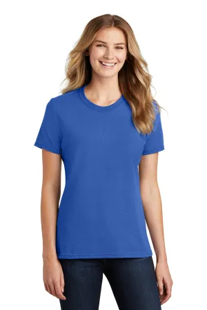 Port & Company Womens Core Short Sleeve Crewneck T-Shirt - Royal Blue  Buy the latest Clothing Port-Company