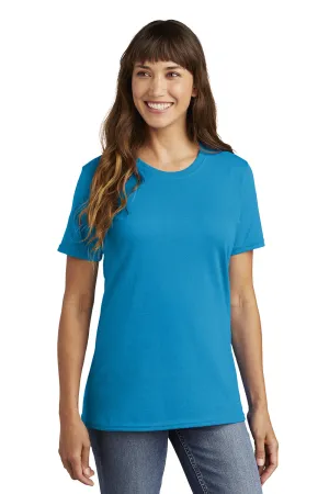 Port & Company Womens Core Short Sleeve Crewneck T-Shirt - Sapphire Blue  Buy the latest Clothing Port-Company