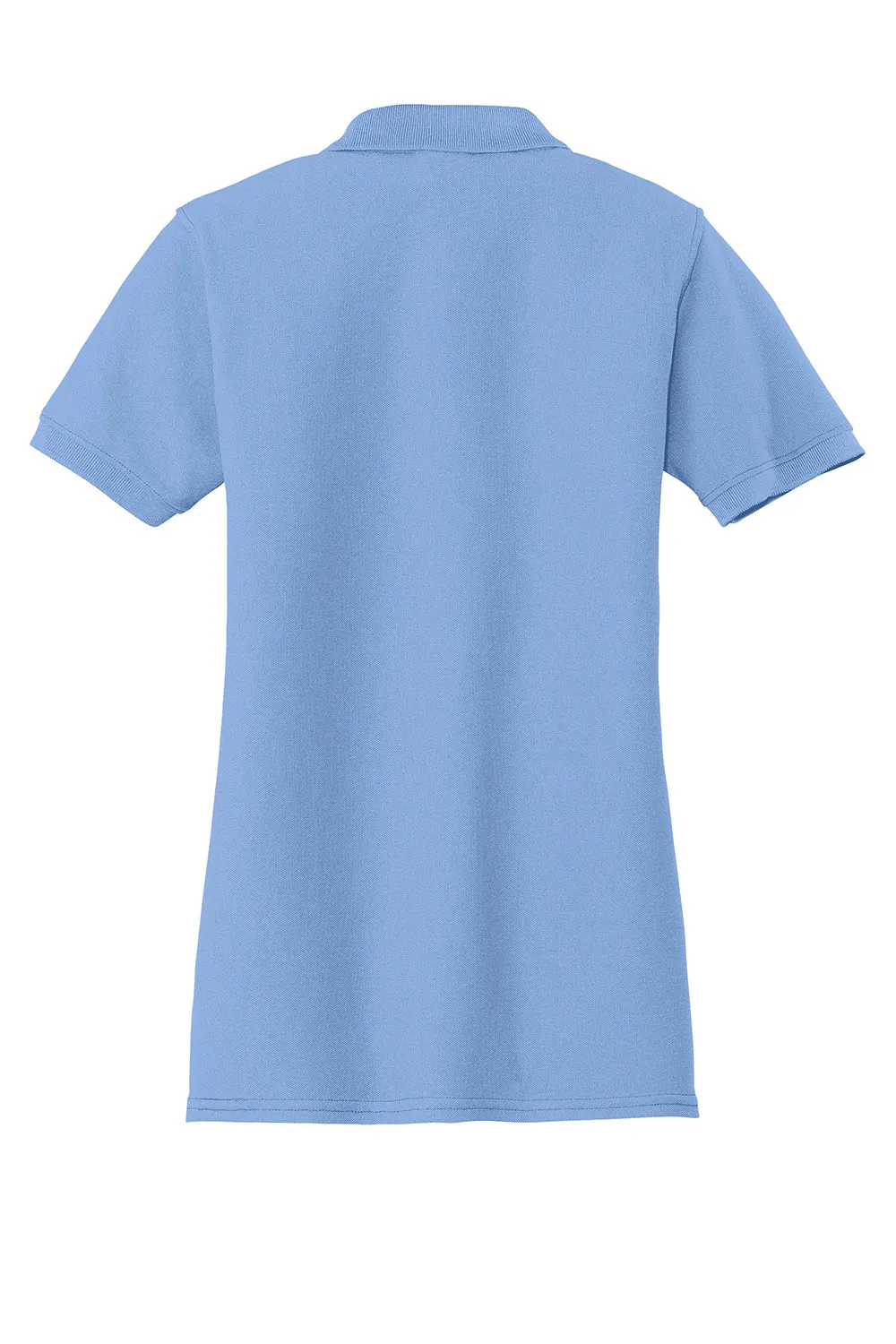 Port & Company Womens Core Stain Resistant Short Sleeve Polo Shirt - Light Blue  Buy the latest Clothing Port-Company
