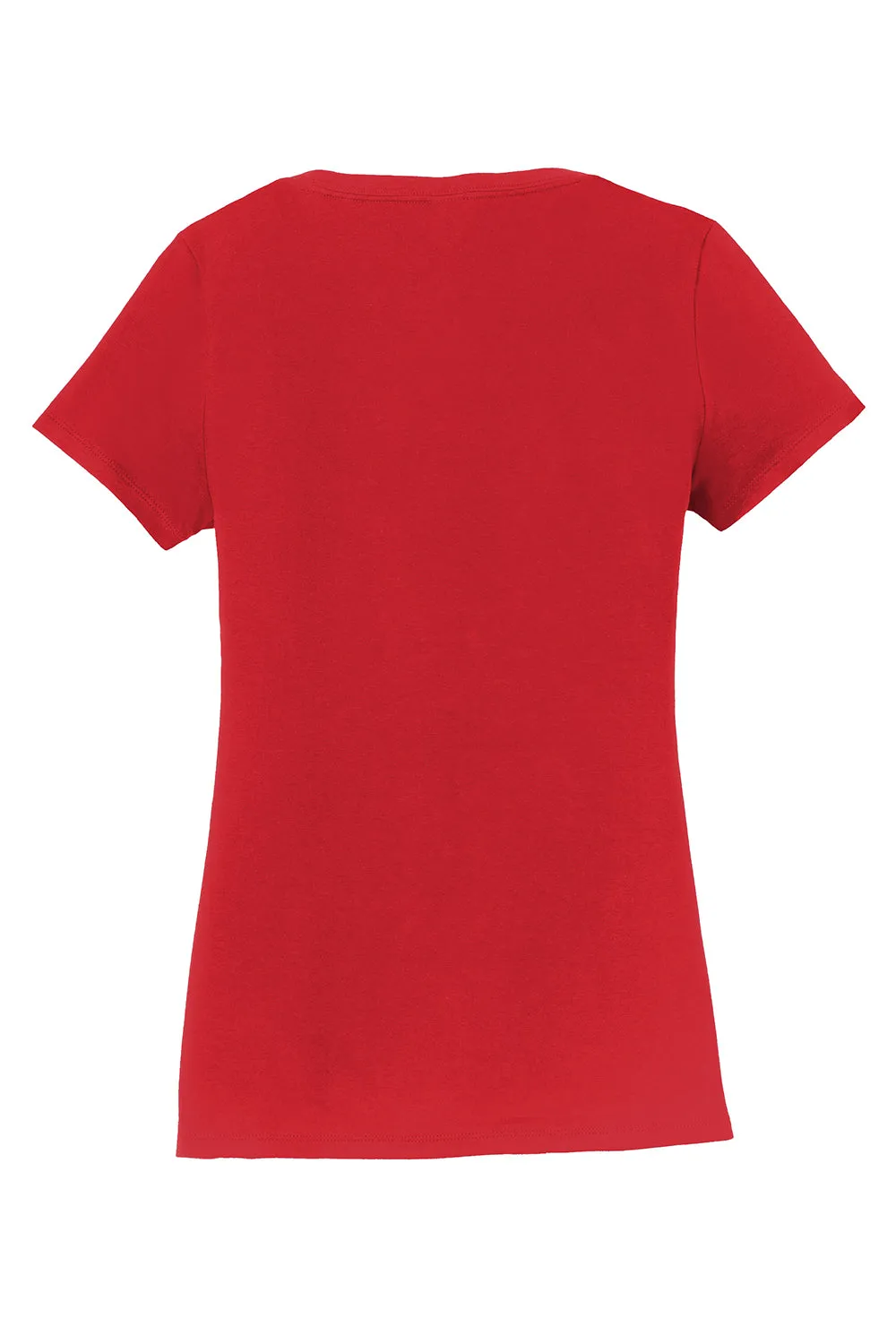 Port & Company Womens Fan Favorite Short Sleeve V-Neck T-Shirt - Bright Red  Buy the latest Clothing Port-Company