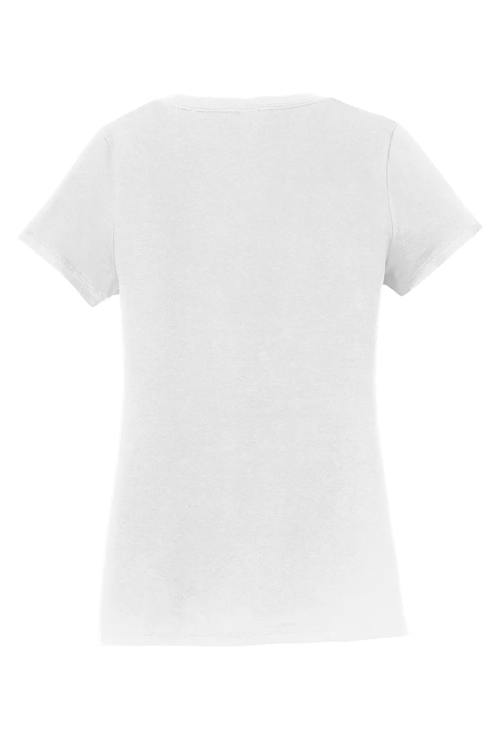 Port & Company Womens Fan Favorite Short Sleeve V-Neck T-Shirt - White  Buy the latest Clothing Port-Company