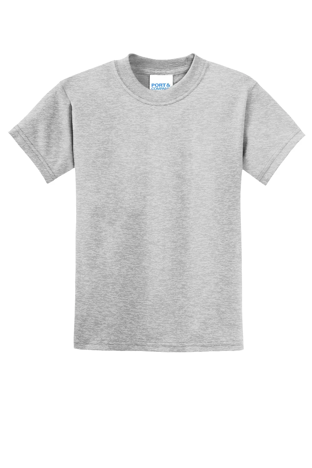 Port & Company Youth Core Short Sleeve Crewneck T-Shirt - Ash Grey  Buy the latest Clothing Port-Company