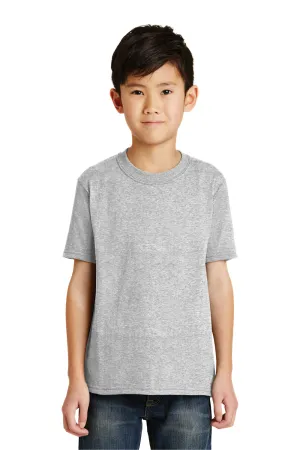 Port & Company Youth Core Short Sleeve Crewneck T-Shirt - Ash Grey  Buy the latest Clothing Port-Company