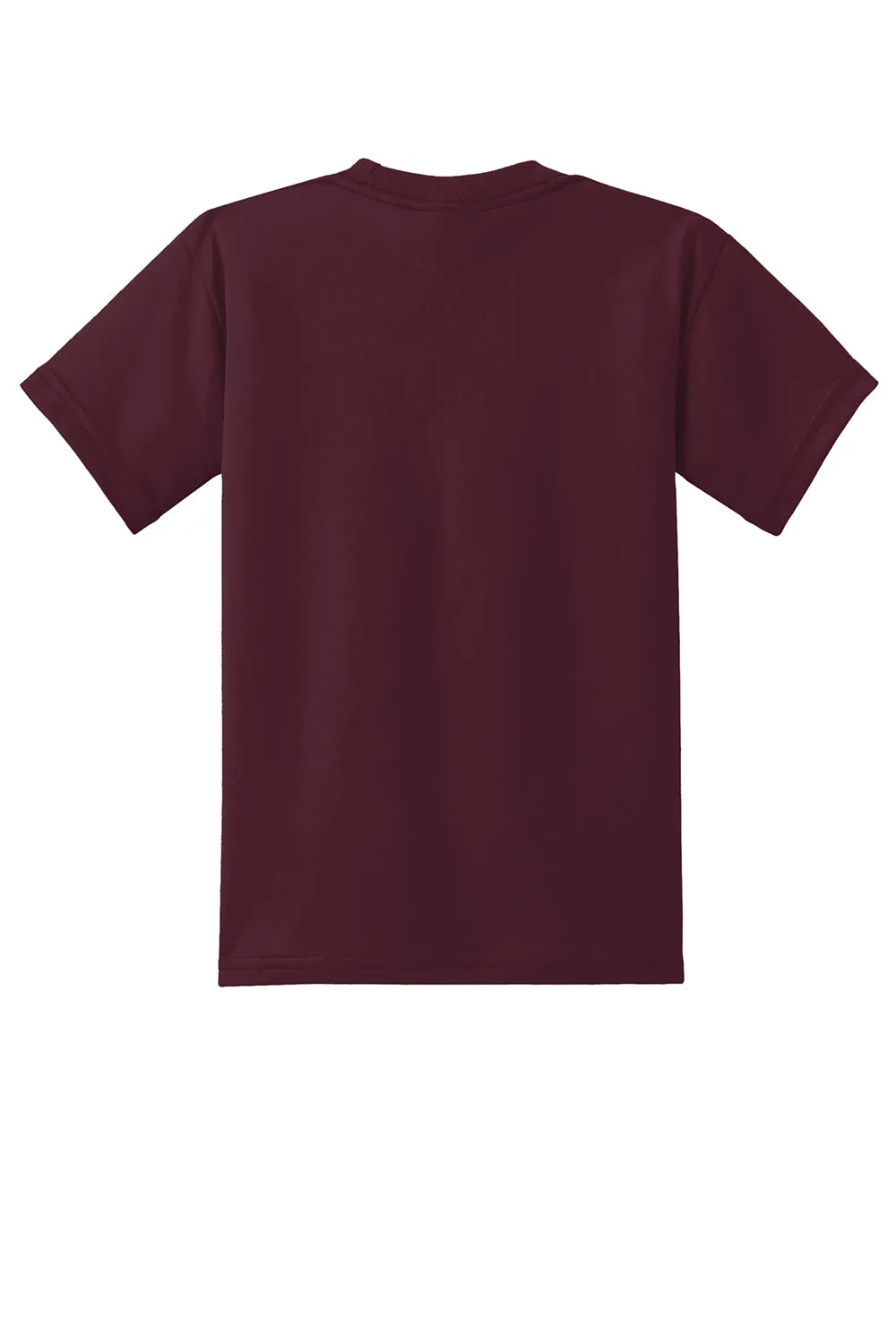 Port & Company Youth Core Short Sleeve Crewneck T-Shirt - Athletic Maroon  Buy the latest Clothing Port-Company