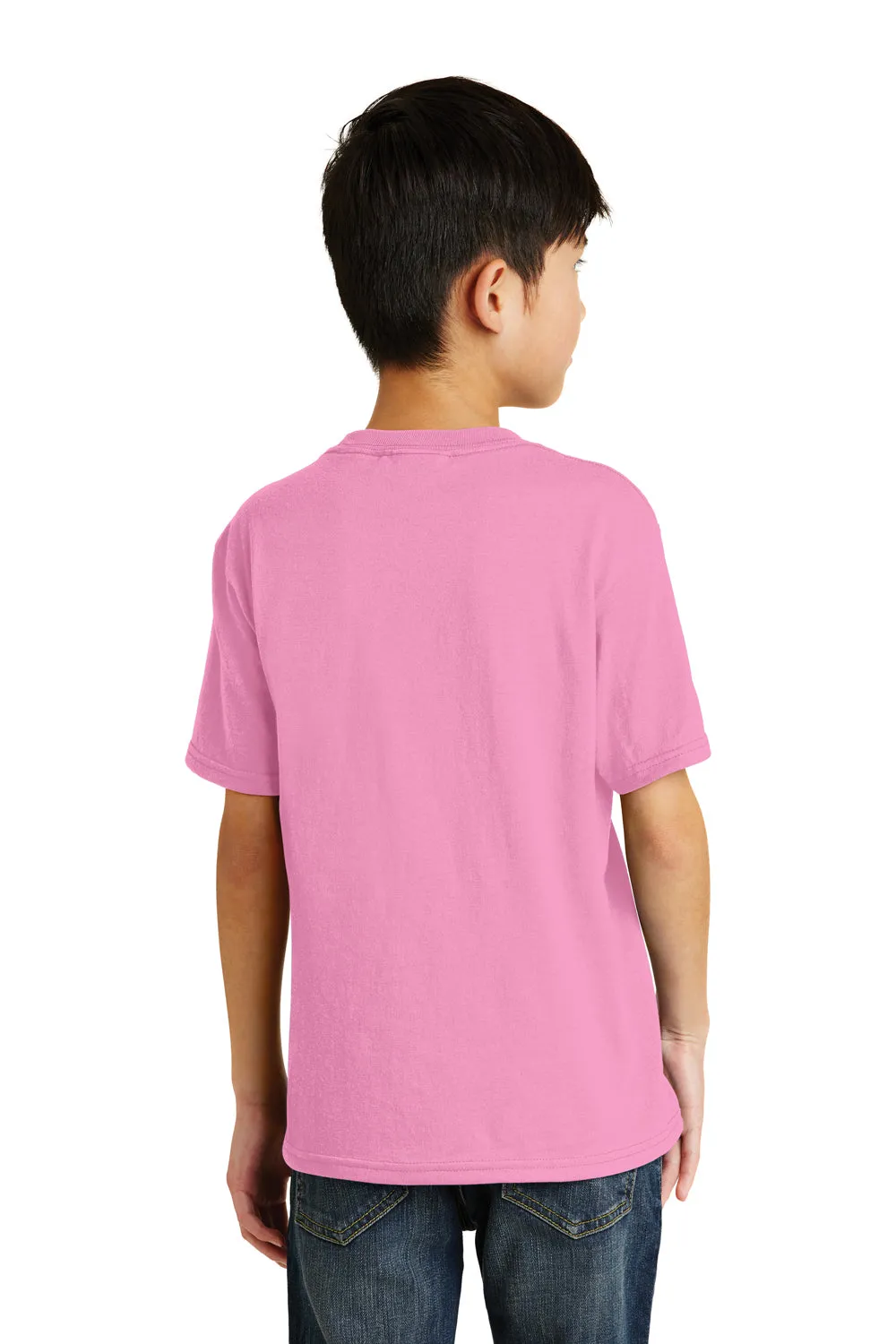 Port & Company Youth Core Short Sleeve Crewneck T-Shirt - Candy Pink  Buy the latest Clothing Port-Company