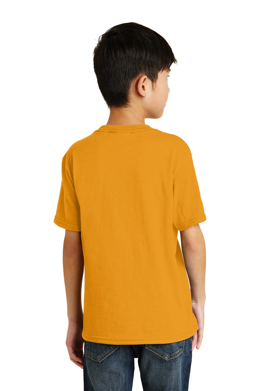 Port & Company Youth Core Short Sleeve Crewneck T-Shirt - Gold  Buy the latest Clothing Port-Company