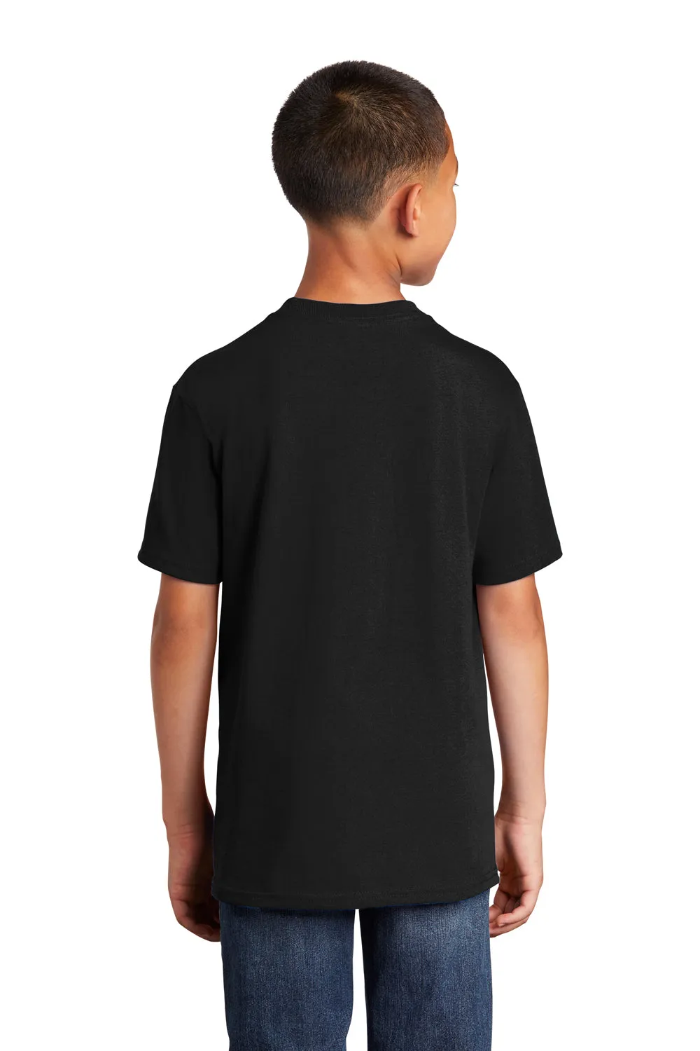 Port & Company Youth Core Short Sleeve Crewneck T-Shirt - Jet Black  Buy the latest Clothing Port-Company