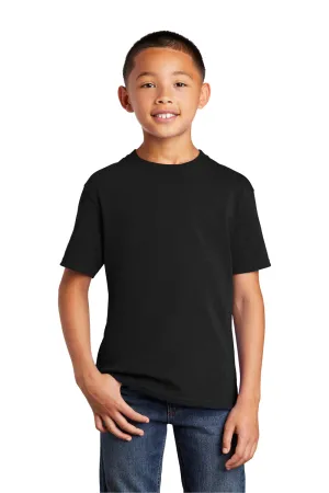 Port & Company Youth Core Short Sleeve Crewneck T-Shirt - Jet Black  Buy the latest Clothing Port-Company