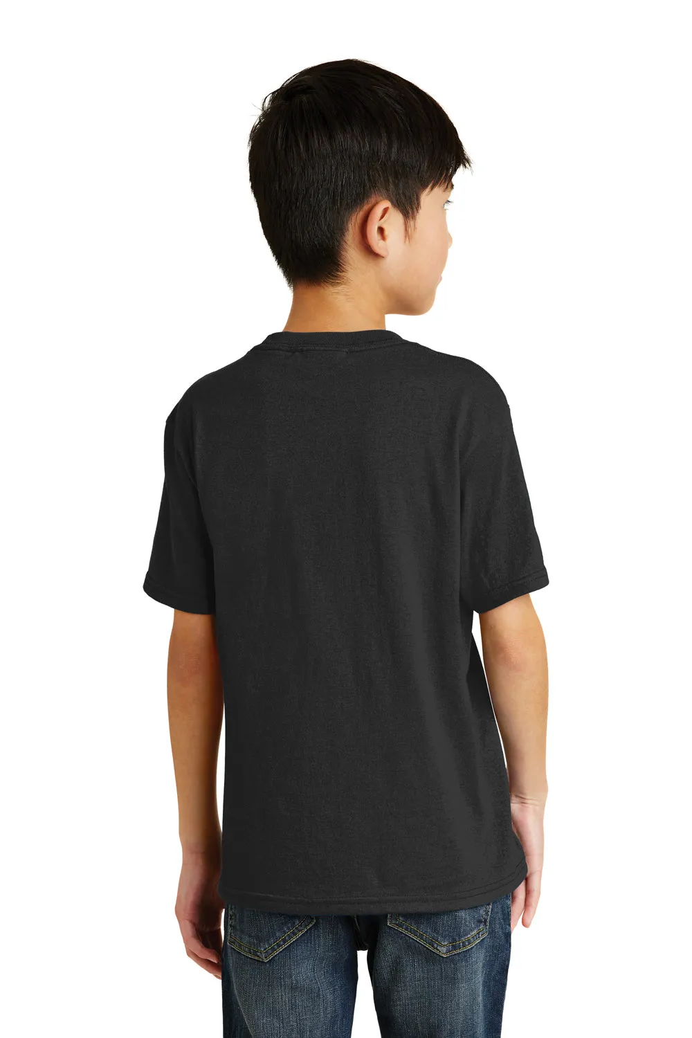 Port & Company Youth Core Short Sleeve Crewneck T-Shirt - Jet Black  Buy the latest Clothing Port-Company