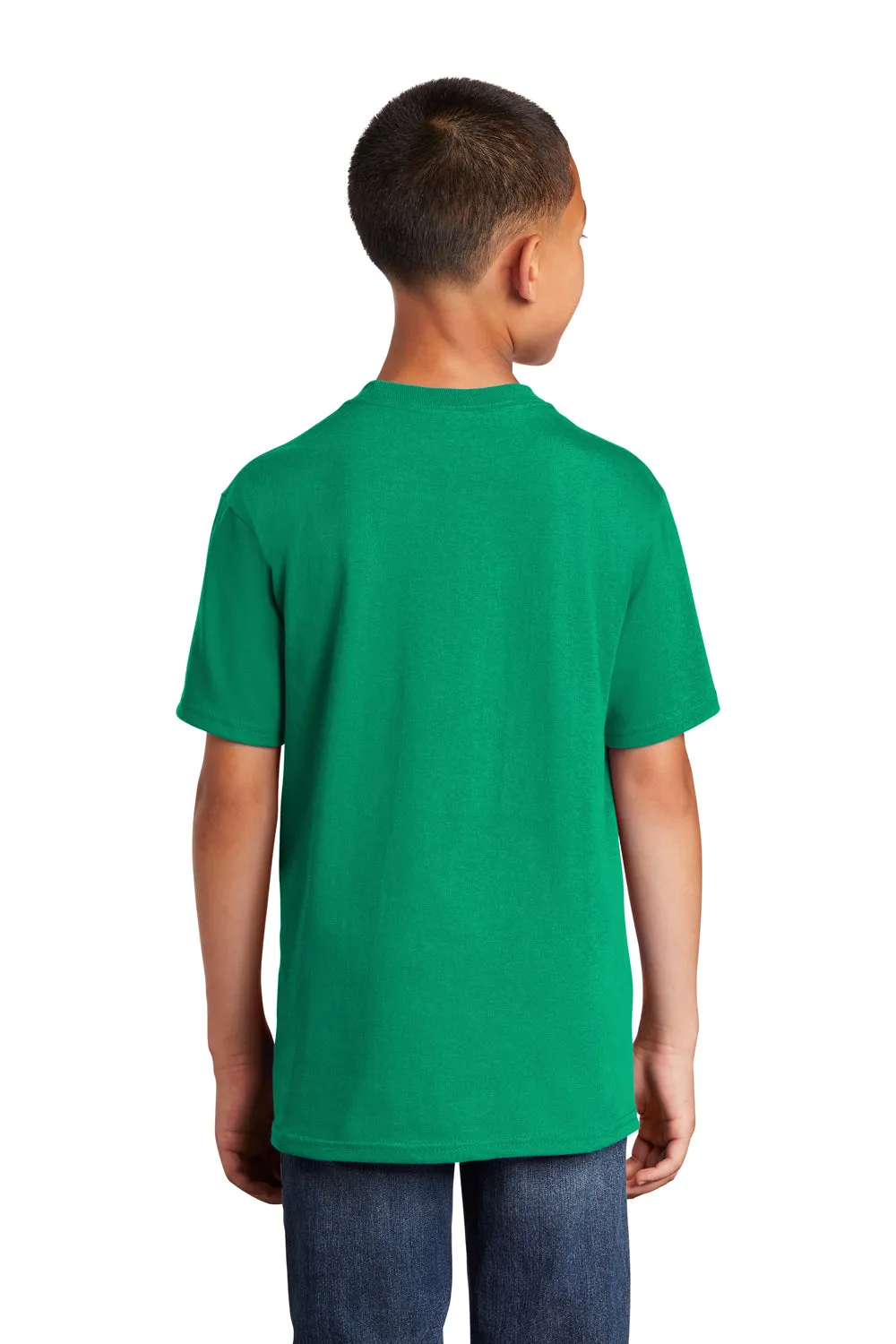 Port & Company Youth Core Short Sleeve Crewneck T-Shirt - Kelly Green  Buy the latest Clothing Port-Company